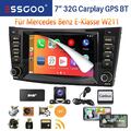 Für Mercedes Benz E Klasse W211 W219 DAB+ Autoradio Android 13 Carplay 32G Navi