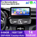 12,3" Android 14 Autoradio CarPlay 64GB DSP für Mercedes-Benz CLS-W218/C218 2013