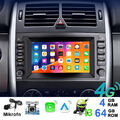 4+64G CAM Carplay Autoradio Für Mercedes Benz W639 Vito Viano W906 Sprinter W169