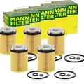 5x MANN-FILTER HU 711/6 z ÖLFILTER MIT DICHTUNG FILTEREINSATZ 5-STÜCK!