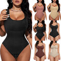 Bodysuit Shapewear Damen Push Up Body Bauchweg Mieder Figurformende Butt Lifter