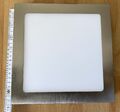 LED RGB CCT Deckenleuchte 225x225mm Nickel Fueva