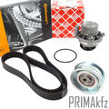 CONTI CT908 Zahnriemen + Spannrolle + FEBI Wapu für Audi A3 A4 Seat Skoda VW 1.6