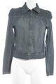 TRF Jeansjacke Damen Gr. DE 38 stahlblau Street-Fashion-Look