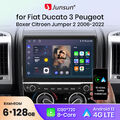 10.1" Autoradio Carplay Für Fiat Ducato 06-2013 Android 13 GPS Navi WIFI BT DAB+