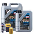 Motoröl 5W30 LIQUI MOLY Top Tec 4600 6L+HENGST Ölfilter +Spülung