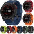 Für Garmin Fenix 3 HR 6 6X Pro 5 5X Plus 7 7X Quick Fit Sport Silikon Armband