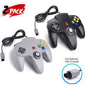 2 Stück N64 Gamepad Für N64 Nintendo 64 Controller Control Retro Joystick Joypad