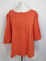 EK4519 Damen Shirt von Woman by Tchibo, orange, Gr. 44/46