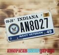 USA Nummernschild/Kennzeichen/license plate/ Veteran *Indiana Navy *