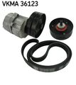 Keilrippenriemensatz SKF VKMA 36123 für S40 VOLVO V40 1 644 645