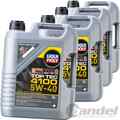 4x5 L LIQUI MOLY ÖL MOTORÖL TOP TEC 4100 5W40 SYNTHESE TECHNOLOGIE