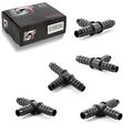 5x Bewässerungssystem T-Stück Schlauchverbinder T-Verbinder Ø 12 mm