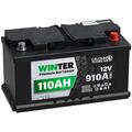 WINTER Autobatterie 12V 110Ah Starter Batterie ersetzt 90Ah 92Ah 100Ah 105Ah