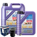 Motoröl 5W40 LIQUI MOLY High Tech 6L+BOSCH Ölfilter+Ölablassschraube