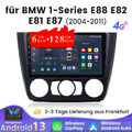 6+128G Android13 Autoradio Für BMW 1er E81 E82 E87 E88 2004-2011 GPS Navi 4G LTE