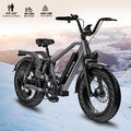 750W 48V E-Bike 20 Zoll Elektrofahrrad 15AH/25AH E-Mountainbike 50km/h eBike