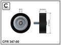 Umlenk-/Führungsrolle Keilrippenriemen CAFFARO 347-00 für COMPASS MK49 JEEP ASX