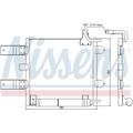 Kondensator Klimaanlage mit Trockner für VW Lupo 6X1 6E1 Seat Arosa 6H