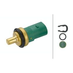 Sensor, Kühlmitteltemperatur HELLA 6PT 009 107-141 für AUDI FORD SEAT SKODA VW