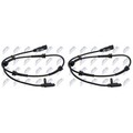 2X NTY ABS-SENSOREN RADDREHZAHL HINTEN BEIDSEITIG PASSEND FÜR NISSAN QASHQAI