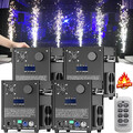 4x 700W Cold Spark Machine DMX512 Sparkular Feuerwerksmaschine DJ Halloween Club