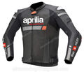 APRILIA Motorrad Lederjacke Rennen Biker Lederjacke Männer Leder Bikerjacken CE