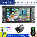 Für VW Touareg T5 Transporter Multivan Carplay Android 13 Autoradio Navi +DVR