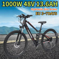 27.5 Zoll Elektrofahrrad Mountainbike 1000W 48V 13.6AH Off-road Ebike 27 Gänge