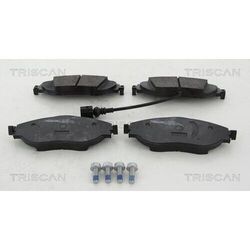 Bremsbelagsatz, Scheibenbremse TRISCAN 8110 29098 für AUDI SEAT SKODA VW CUPRA