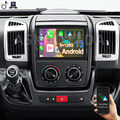 128GB Android Autoradio Carplay Für Fiat Ducato Peugeot Boxer Citroen Jumper Kam