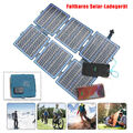 100W Faltbar Tragbar Solarpanel Solarmodule 2 USB Ladegerät für Auto RV Camping