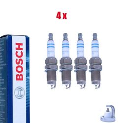 4x (4 Stück) BOSCH Zündkerze Super Plus Iridium 0242240665 für AUDi VW OPEL