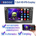 Autoradio Für Opel Vectra Corsa C D Astra H GPS NAVI Android 13 Apple Carplay BT