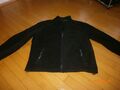 Designer Luciano sporrtliche Herren Reißverschluss Fleece Jacke schwarz Gr. L 52