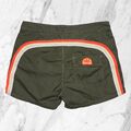 Sundek badehose Herren Grün Militär Orange bade Slip shorts Größe 30/44 it