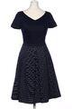 Orsay Kleid Damen Dress Damenkleid Gr. EU 32 Baumwolle Marineblau #1broh1u