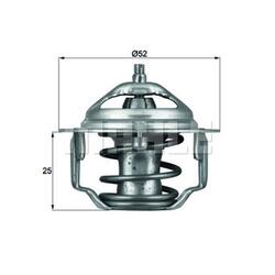 MAHLE Original Thermostat Kühlmittel z. Bsp. für SUZUKI