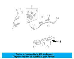 Mercedes-Benz Airbag-Aufprallsensor A0018209126