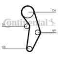 Continental CTAM WASSERPUMPE+ZAHNRIEMENSATZ für AUDI SEAT SKODA VW