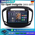 Für Opel Insignia 2013-2017 Autoradio 9"GPS Navi Android 13 Car-Play 4+64GB DAB+