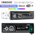 Single DIN Autoradio CD DVD Player Bluetooth Freisprech MP3 USB FM AUX 7 Farben