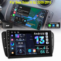 Autoradio Carplay 4+64G Android 13 GPS RDS DAB+ Für Seat Ibiza MK4 6J 2009-2013