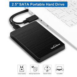 500GB 1TB 2TB Externe Tragbare Festplatte 2,5 Zoll USB3.0 PC Laptop Notebook HDD