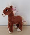 NICI PLÜSCH PFERD PONY FOHLEN CA. 26 x 20 CM - UNBESPIELT -