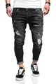 Behype. Herren Destroyed Jeanshose Slim Fit Jeans Hose mit Stretch 80-3496 NEU