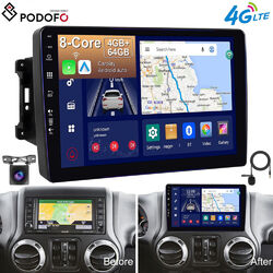 KAM+ Für Dodge Jeep Grand Cherokee Chrysler Android 13 Autoradio GPS Navi 4+64GB