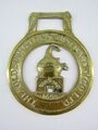 THE OLD BUSHMILLS DISTILLERY Co. LTD - Vintage Horse Brass - Irish Whiskey