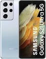 Samsung Galaxy S21 Ultra 5G Dual-SIM Smartphone 128GB Phantom Silver - Gut