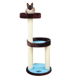 Kratzbaum Katze Cat Lugo 103 cm, braun/türkis